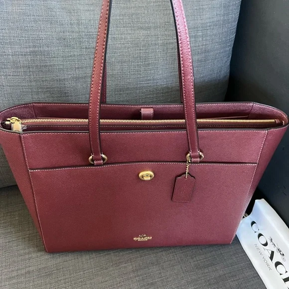 NWT COACH FOLIO TOTE HANDBAG SHOULDER BAG